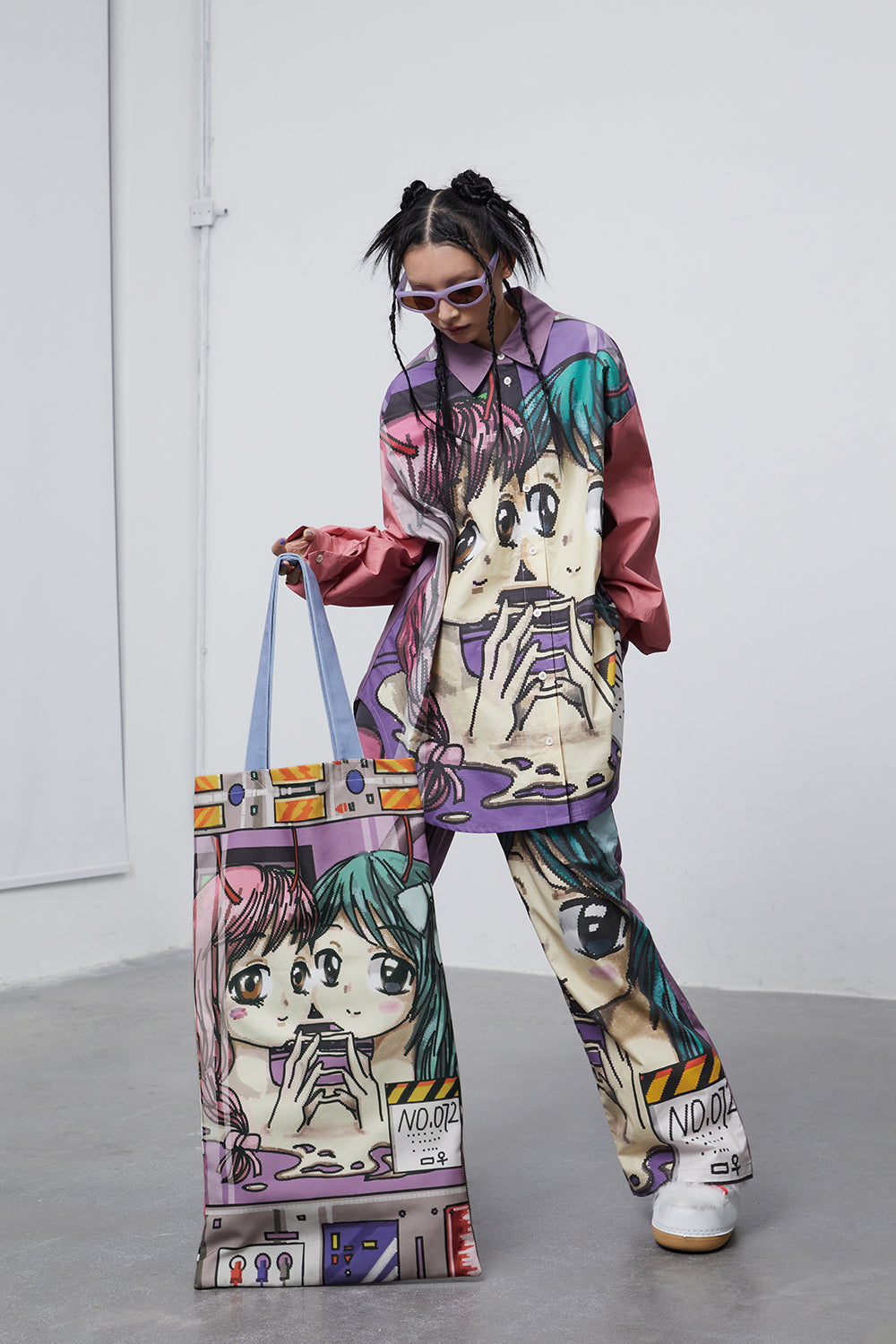 VAPOR shoulder tote bag - Dragon Star