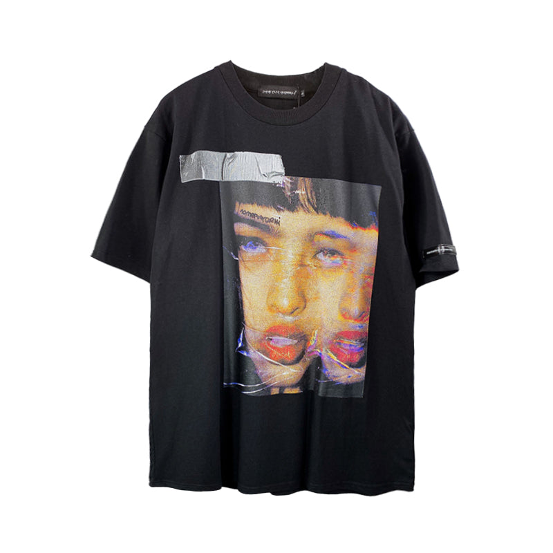 DEREALIZATION oversized tee - Dragon Star