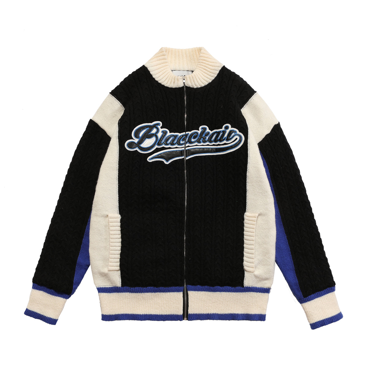 Men's Baseball Sweater Jacket