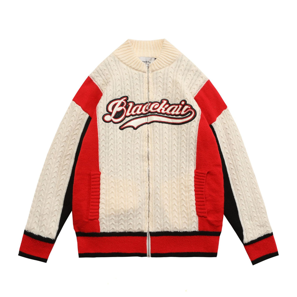 Men's Baseball Sweater Jacket