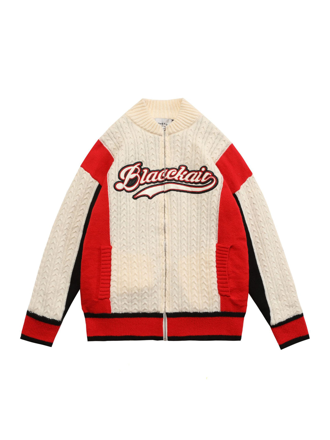 Women's Baseball Sweater Jacket