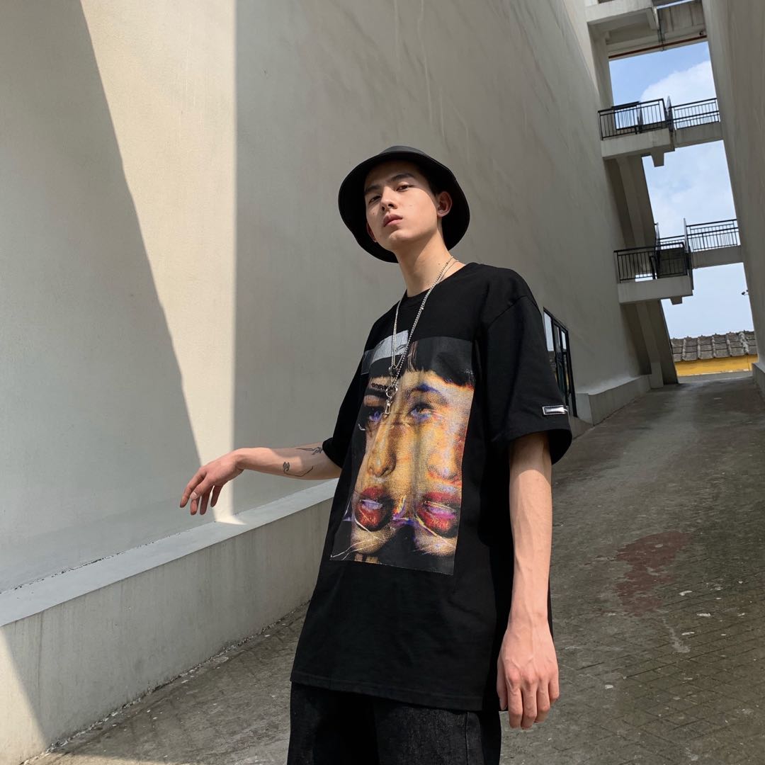 DEREALIZATION oversized tee - Dragon Star