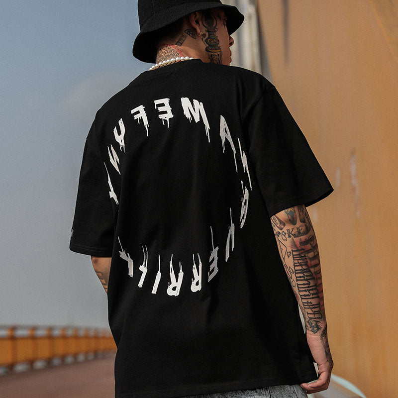 DEREALIZATION oversized tee - Dragon Star