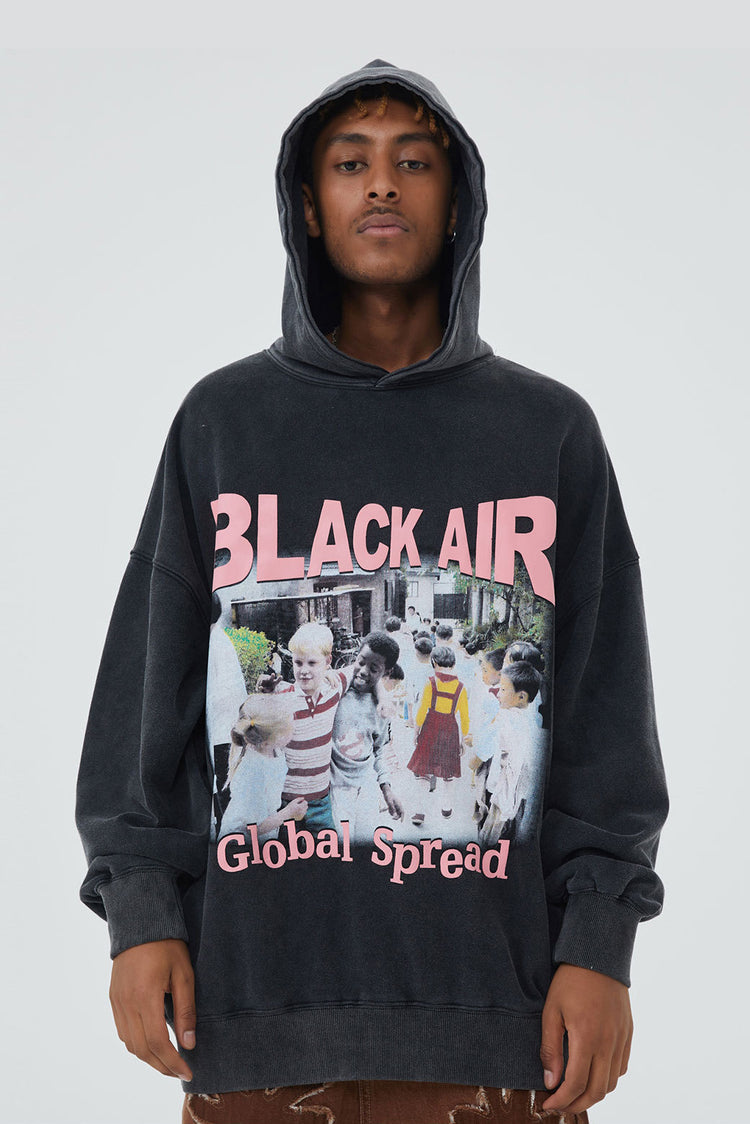 GLOBAL SPREAD hoodie - Dragon Star