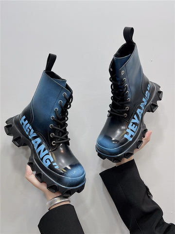 F22 BLUE GRADIENT boots