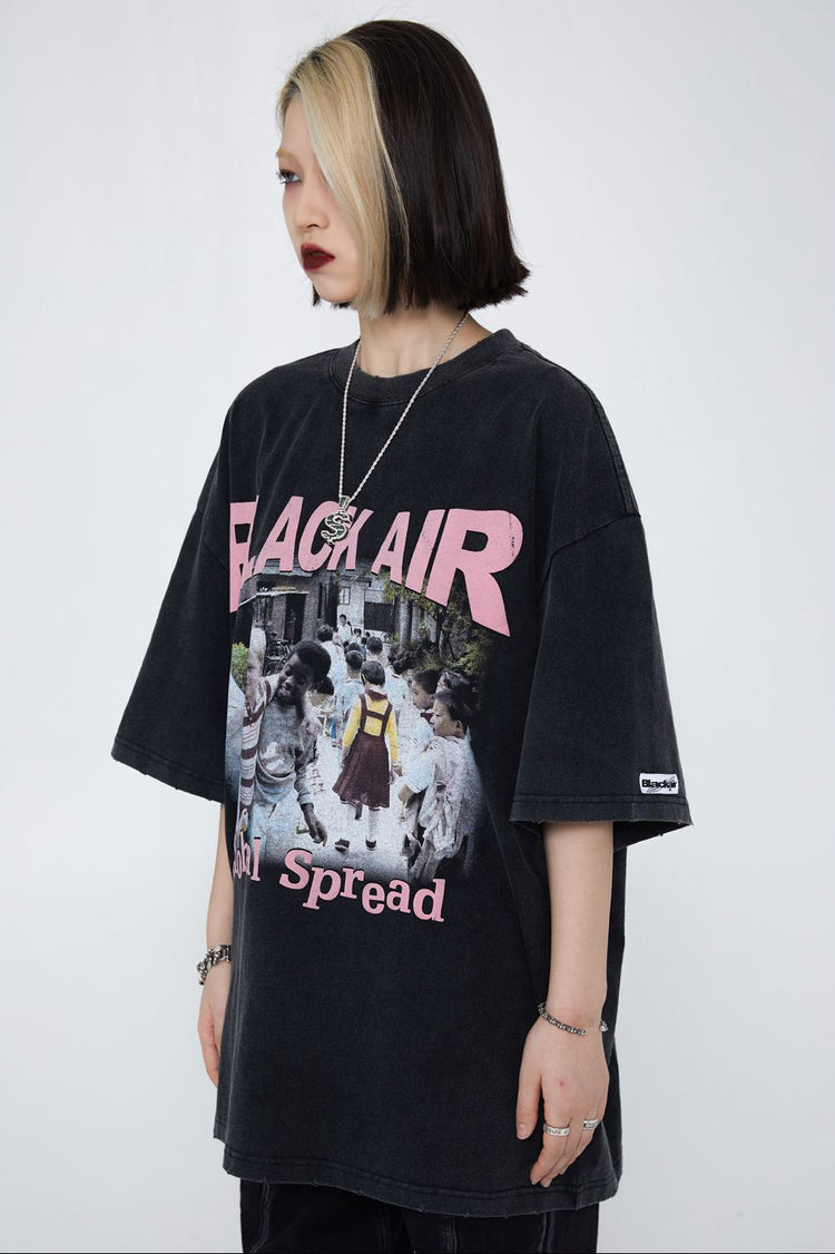 GLOBAL SPREAD tee - Dragon Star